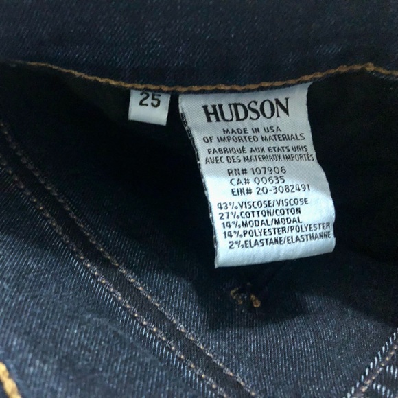 Hudson Jeans Dark Blue Women's Skinny Jeans - Picture 3 of 3
